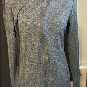 Danskin Now Charcoal Full-Zip Jacket